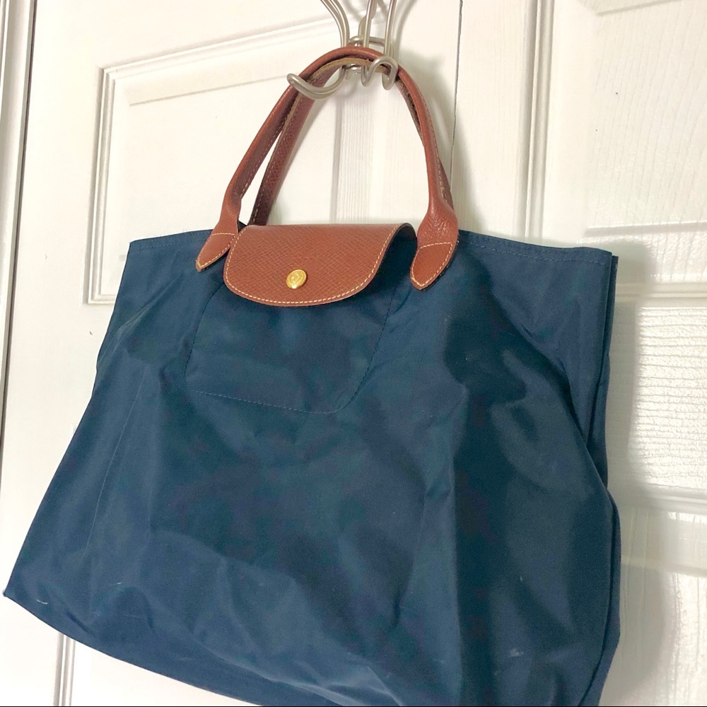 Longchamp Le Pliage Tote, Navy